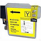 דיו צהוב תואם Brother LC1100y דיו צהוב תואם Brother LC1100y