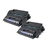 זוג טונרים תואם HP ce255xd זוג טונרים תואם HP ce255xd