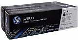 זוג טונרים שחור מקורי HP 131X CF210XD זוג טונרים שחור מקורי HP 131X CF210XD