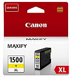 ראש דיו מקורי Canon PGI-1500XL Y ראש דיו מקורי Canon PGI-1500XL Y