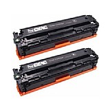 זוג טונרים שחור תואם HP CF400XD 201X זוג טונרים שחור תואם HP CF400XD 201X
