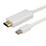 כבל Mini DisplayPort ל- HDMI באורך 1.8 מטר כבל Mini DisplayPort ל- HDMI באורך 1.8 מטר