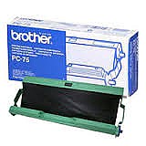גליל מקורי שחור לפקס Brother PC-75 גליל מקורי שחור לפקס Brother PC-75