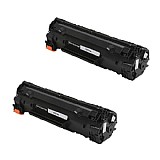 זוג טונרים תואמים HP CE278A זוג טונרים תואמים HP CE278A