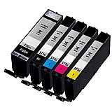 סט 5 ראשי דיו תואמים Canon PGI570XL- CLI571XL סט 5 ראשי דיו תואמים Canon PGI570XL- CLI571XL