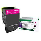 טונר אדום מקורי Lexmark 71B50M0 טונר אדום מקורי Lexmark 71B50M0
