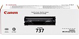 טונר שחור מקורי Canon CRG737 טונר שחור מקורי Canon CRG737