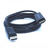 כבל DisplayPort ל- 1.8m HDMI כבל DisplayPort ל- 1.8m HDMI