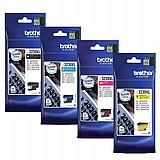סט ראשי דיו מקוריים Brother LC3239XL סט ראשי דיו מקוריים Brother LC3239XL
