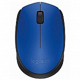 עכבר אלחוטי בצבע שחור - כחול Logitech M171 עכבר אלחוטי בצבע שחור - כחול Logitech M171
