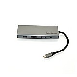 תחנת עגינה USB Type-C עם חיבורי Gold Touch SU-C15 DP+HDMI+VGA+4xUSB+LAN+TF/SD תחנת עגינה USB Type-C עם חיבורי Gold Touch SU-C15 DP+HDMI+VGA+4xUSB+LAN+TF/SD