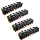 ארבעה טונרים תואמים HP 131X CF210X ארבעה טונרים תואמים HP 131X CF210X