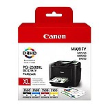 סט 4 ראשי דיו מקוריים Canon PGI2500XL סט 4 ראשי דיו מקוריים Canon PGI2500XL