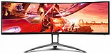 מסך מחשב גיימינג קעור AOC AG493UCX2 48.8" 165Hz Dual-QHD 5k מסך מחשב גיימינג קעור AOC AG493UCX2 48.8" 165Hz Dual-QHD 5k