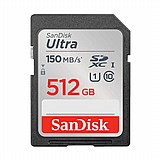 כרטיס זיכרון Sandisk Ultra 512GB 150Mb/s SDSDUNR-512G-GN3IN כרטיס זיכרון Sandisk Ultra 512GB 150Mb/s SDSDUNR-512G-GN3IN