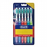 שישיית מברשות שיניים קלאסיק סופר מבית Oral-B שישיית מברשות שיניים קלאסיק סופר מבית Oral-B