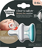 זוג מוצצים 0-6 חודשים Closer to Nature Breast Like - טורקיז לבן - מבית Tommee Tippee זוג מוצצים 0-6 חודשים Closer to Nature Breast Like - טורקיז לבן - מבית Tommee Tippee