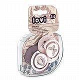 זוג מוצצי סיליקון מהדורת Botanica מבית Lovi - ורוד (3-6 חודשים) זוג מוצצי סיליקון מהדורת Botanica מבית Lovi - ורוד (3-6 חודשים)
