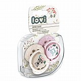 זוג מוצצי סיליקון מהדורת Wild Nature MINI מבית Lovi - ורוד (0-2 חודשים) זוג מוצצי סיליקון מהדורת Wild Nature MINI מבית Lovi - ורוד (0-2 חודשים)