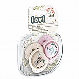 זוג מוצצי סיליקון מהדורת Wild Nature מבית Lovi - ורוד (3-6 חודשים) זוג מוצצי סיליקון מהדורת Wild Nature מבית Lovi - ורוד (3-6 חודשים)