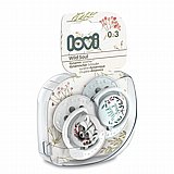 זוג מוצצי סיליקון מהדורת Wild Nature MINI מבית Lovi - כחול (0-2 חודשים) זוג מוצצי סיליקון מהדורת Wild Nature MINI מבית Lovi - כחול (0-2 חודשים)