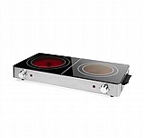 פלטת בישול 2 יחידות קרמית 3000W Electro Hanan דגם EL-735 פלטת בישול 2 יחידות קרמית 3000W Electro Hanan דגם EL-735