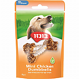 חטיף עוף פריך בצורת עצם לכלב - 85 גרם חטיף עוף פריך בצורת עצם לכלב - 85 גרם