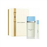 סט לאישה Dolce & Gabbana Light Blue E.D.T 100 ml + 10 ml בושם + מיני בושם סט לאישה Dolce & Gabbana Light Blue E.D.T 100 ml + 10 ml בושם + מיני בושם