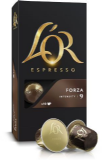 מארז קפסולות קפה לור פורזה המתאים למכונות Nespresso בדרגת חוזק 9 מארז קפסולות קפה לור פורזה המתאים למכונות Nespresso בדרגת חוזק 9