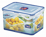 קופסת פלסטיק מלבנית לאחסון מזון עם מכסה 4.5 ליטר Lock & Lock קופסת פלסטיק מלבנית לאחסון מזון עם מכסה 4.5 ליטר Lock & Lock