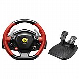 הגה מירוצים עם דוושות Thrustmaster Ferrari 458 Spider - עבור Xbox One הגה מירוצים עם דוושות Thrustmaster Ferrari 458 Spider - עבור Xbox One