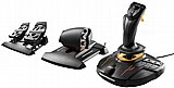 בקר טיסה + מצערת + דוושות Thrustmaster T-16000M FCS - צבע שחור בקר טיסה + מצערת + דוושות Thrustmaster T-16000M FCS - צבע שחור