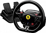 סט הגה ודוושות לסימולטורי מרוצים דגם T98 Ferrari 296 GTS מבית Thrustmaster - מתאים ל-Xbox/PC סט הגה ודוושות לסימולטורי מרוצים דגם T98 Ferrari 296 GTS מבית Thrustmaster - מתאים ל-Xbox/PC