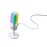 מיקרופון גיימינג מקצועי RAZER Seiren V3 Chroma - צבע לבן עם תאורת RGB מיקרופון גיימינג מקצועי RAZER Seiren V3 Chroma - צבע לבן עם תאורת RGB