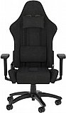 כסא גיימינג Corsair מדגם: TC100 Fabric בצבע שחור/אפור מתכתי עם עומס נשיאה של עד 120 ק"ג כסא גיימינג Corsair מדגם: TC100 Fabric בצבע שחור/אפור מתכתי עם עומס נשיאה של עד 120 ק"ג