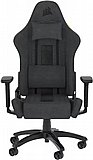 כסא גיימינג Corsair מדגם: TC100 בצבע שחור/כסוף עם עומס נשיאה של עד 120 ק"ג כסא גיימינג Corsair מדגם: TC100 בצבע שחור/כסוף עם עומס נשיאה של עד 120 ק"ג