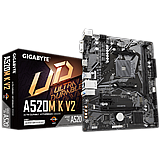 לוח אם Gigabyte A520M K V2 1.1 Micro-ATX AM4 DDR4 לוח אם Gigabyte A520M K V2 1.1 Micro-ATX AM4 DDR4