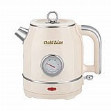 קומקום חשמלי נשלף רטרו קרם Gold Line ATL-782C 1500W - בנפח 1.5 ליטר קומקום חשמלי נשלף רטרו קרם Gold Line ATL-782C 1500W - בנפח 1.5 ליטר