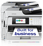 מדפסת הזרקת דיו צבעונית אלחוטית Epson WorkForce Pro WF-C5890DWF מדפסת הזרקת דיו צבעונית אלחוטית Epson WorkForce Pro WF-C5890DWF