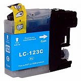 דיו סיאן תואם Brother LC123C XL דיו סיאן תואם Brother LC123C XL
