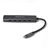 רכזת Gold Touch 5 ports Type-c 3.2 Hub E-USB-C5 רכזת Gold Touch 5 ports Type-c 3.2 Hub E-USB-C5