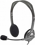 אוזניות קשת חוטיות Logitech H110 בצבע שחור אוזניות קשת חוטיות Logitech H110 בצבע שחור