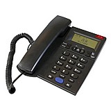 טלפון DECT חוטי Hyundai Compact HDT-2600B - צבע שחור טלפון DECT חוטי Hyundai Compact HDT-2600B - צבע שחור