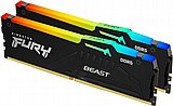 זיכרון למחשב נייח Kingston Fury Beast RGB KF5-326036202 2x16 DDR5 6000MHz זיכרון למחשב נייח Kingston Fury Beast RGB KF5-326036202 2x16 DDR5 6000MHz