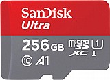 כרטיס זיכרון Sandisk Ultra 256GB Micro SD 150Mb/s SDSQUAC-256G-GN6MN כרטיס זיכרון Sandisk Ultra 256GB Micro SD 150Mb/s SDSQUAC-256G-GN6MN