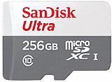 כרטיס זיכרון Sandisk Ultra Android 256GB Micro SDXC 100Mb/s SDSQUNR-256G-GN3MN כרטיס זיכרון Sandisk Ultra Android 256GB Micro SDXC 100Mb/s SDSQUNR-256G-GN3MN