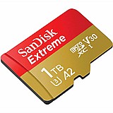 כרטיס זיכרון Sandisk Extreme 1TB Micro SD UHS 190Mb/s SDSQXAV-1T00-GN6MN כרטיס זיכרון Sandisk Extreme 1TB Micro SD UHS 190Mb/s SDSQXAV-1T00-GN6MN