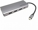 תחנת עגינה USB Type-C עם חיבורי Gold Touch SU-C12 HDMI + VGA + 4xUSB + LAN + TF/SD Slot & PD תחנת עגינה USB Type-C עם חיבורי Gold Touch SU-C12 HDMI + VGA + 4xUSB + LAN + TF/SD Slot & PD
